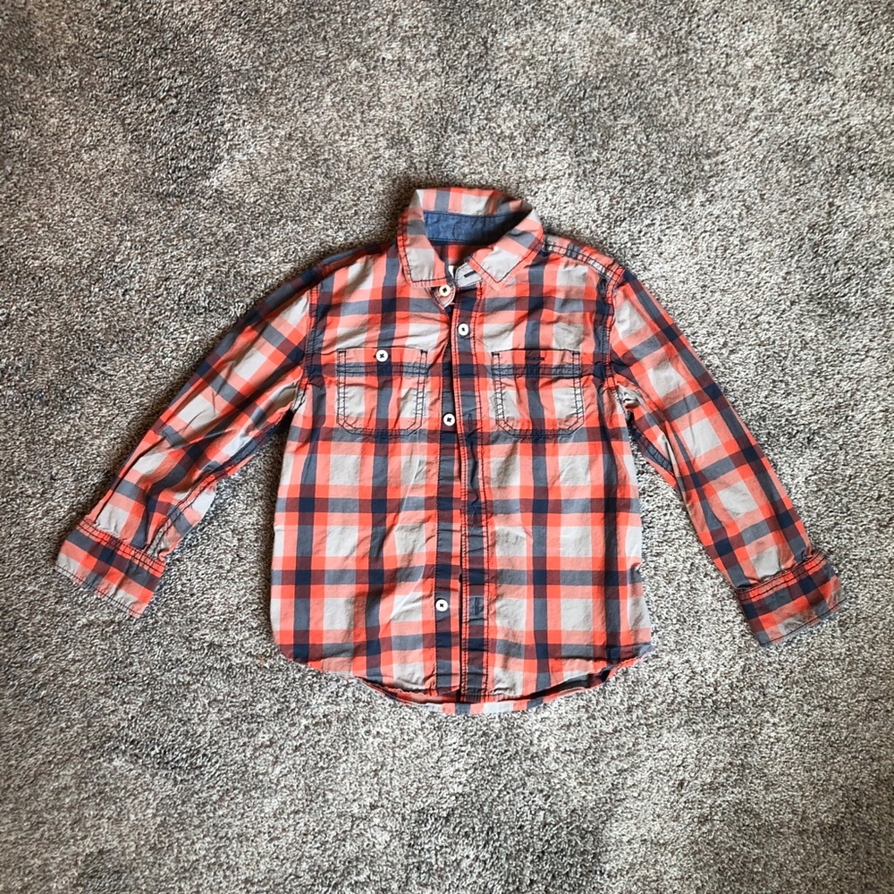 Tucker + Tate boys plaid button up